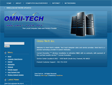 Tablet Screenshot of omni-tech.net